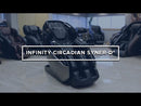  Infinity Massage Chairs Massage Chairs Massage Chair Circadian® Syner-D® Massage Chair - Black EXTERNAL_VIDEO 1